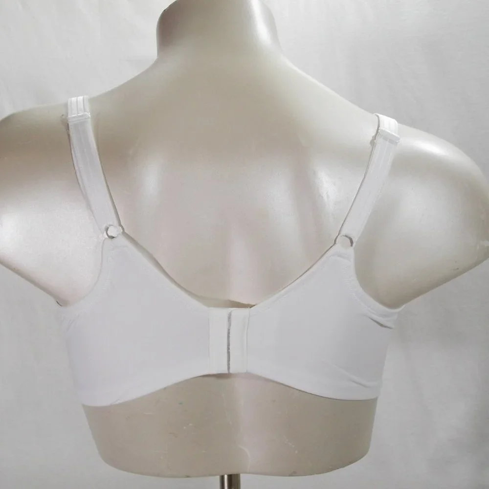 40DD Olga GI8961A Cloud 9 Underwire‎ 2-Ply Minimizer Bra White NWT